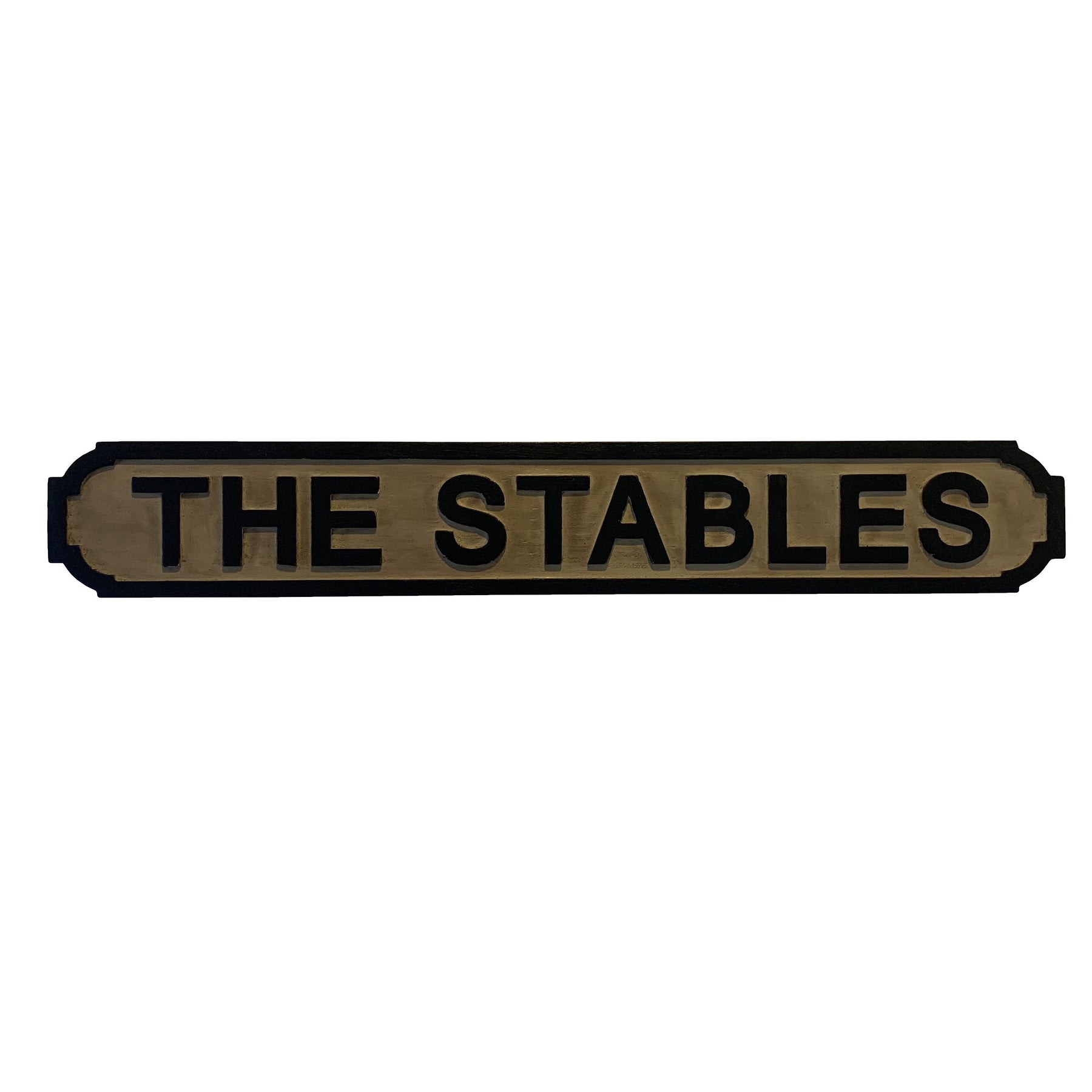 The Stables Wooden Sign – Blue Goose Imports